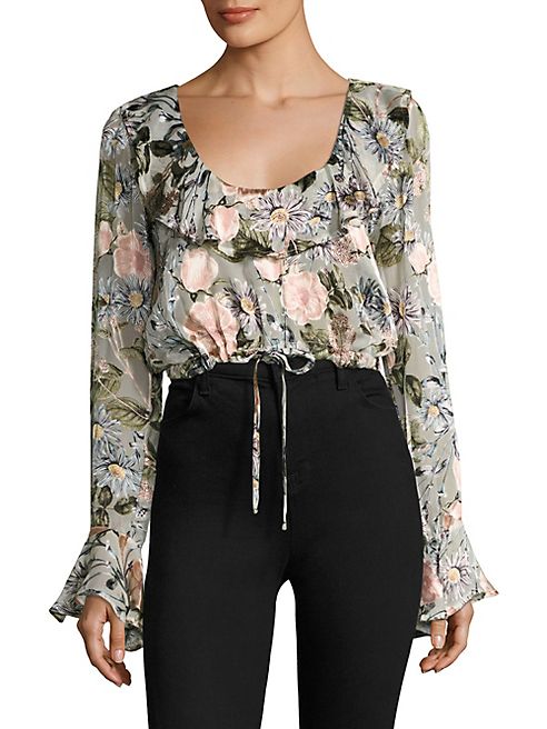 For Love & Lemons - Luciana Ruffle Blouse