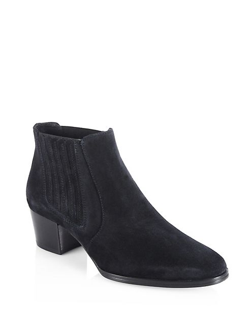 Tod's - Western Suede Booties