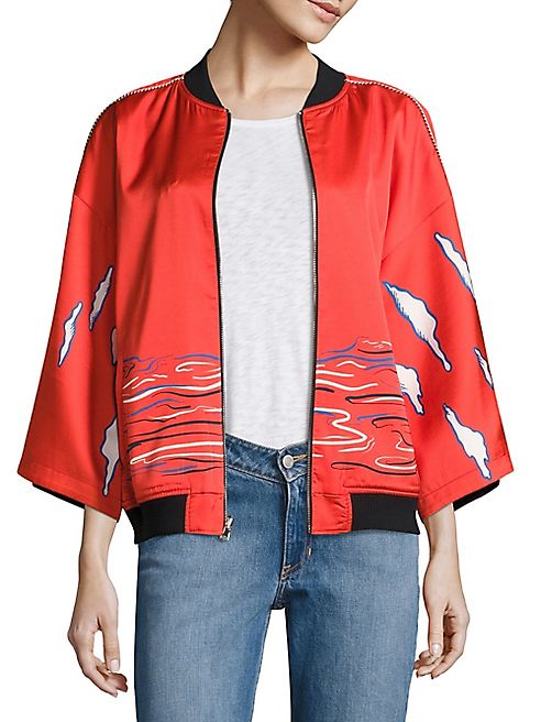 Opening Ceremony - Reversible Kimono Bomber Jacket