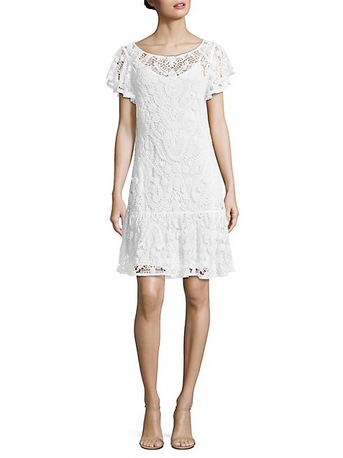 Polo Ralph Lauren - Ruffled Lace Dress