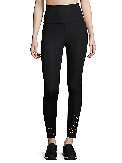 Beyond Yoga - Knit Down High Waist Leggings