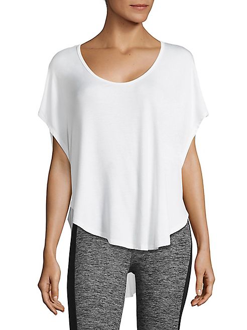 Beyond Yoga - Swim Scalloped Tee