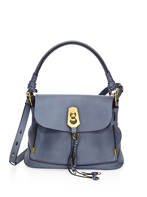 Chloé - Small Owen Leather & Suede Shoulder Bag