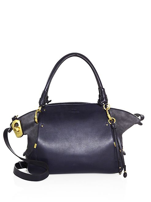 Chloé - Medium Owen Leather & Suede Satchel