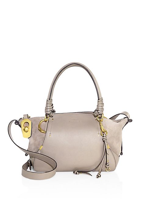 Chloé - Small Owen Leather & Suede Satchel