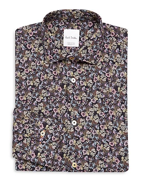 Paul Smith - Soho-Fit Floral-Print Dress Shirt