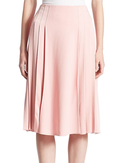 Victoria Beckham - Pleated Midi Skirt