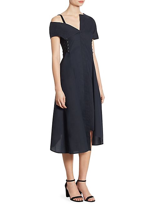 Jason Wu - Asymmetrical Cotton Dress