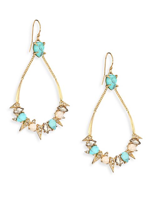 Alexis Bittar - Elements Pavé Spike Crystal Drop Earrings