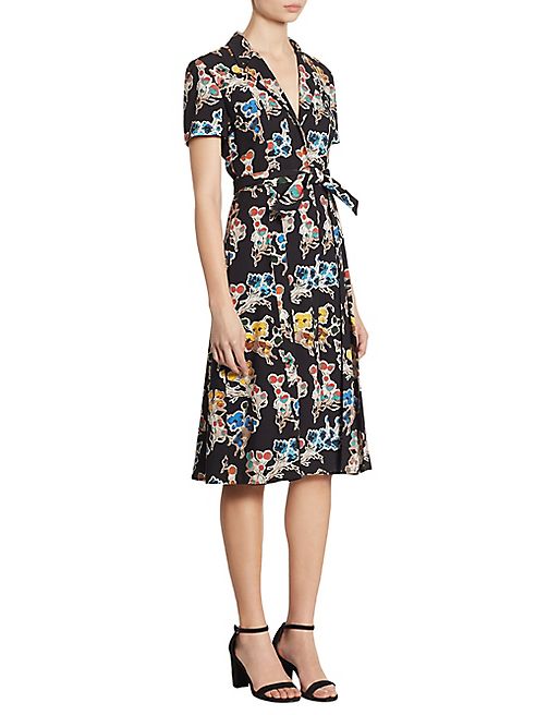 Jason Wu - Short Sleeve Crepe Dress