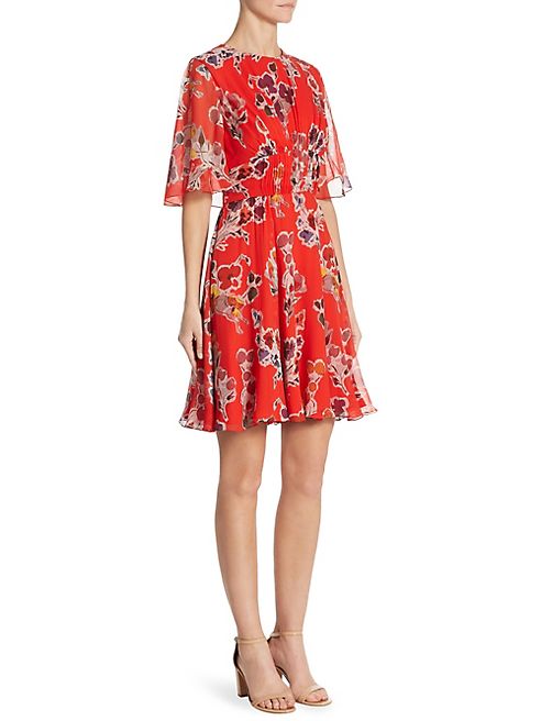 Jason Wu - Floral Silk Chiffon Dress