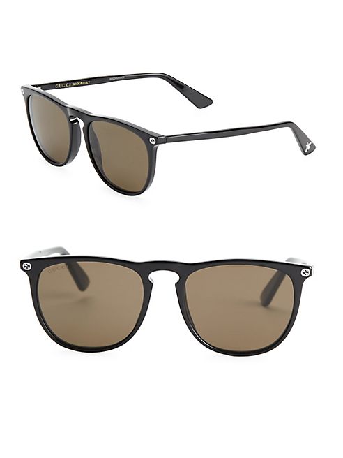 Gucci - 53MM Round Sunglasses