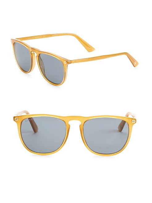 Gucci - 53MM Round Sunglasses