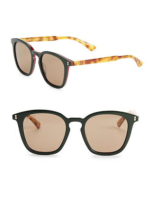 Gucci - 49MM Square Sunglasses