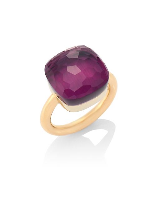 Pomellato - Nudo Amethyst & 18K Rose Gold Ring