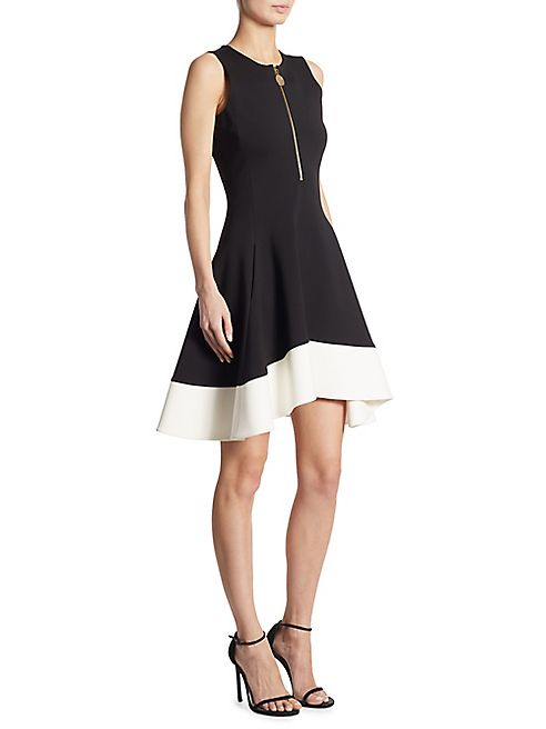 DKNY - Sleeveless Zip Dress