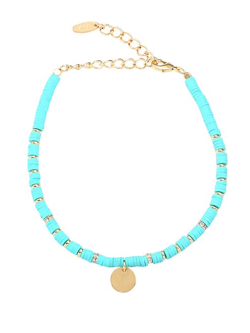 Ettika - Beaded Disc Anklet