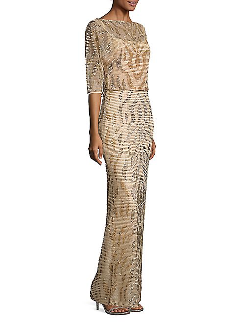 Rachel Gilbert - Bonita Embellished Gown