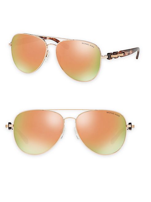 Michael Kors - 58MM Pandora Aviator Sunglasses