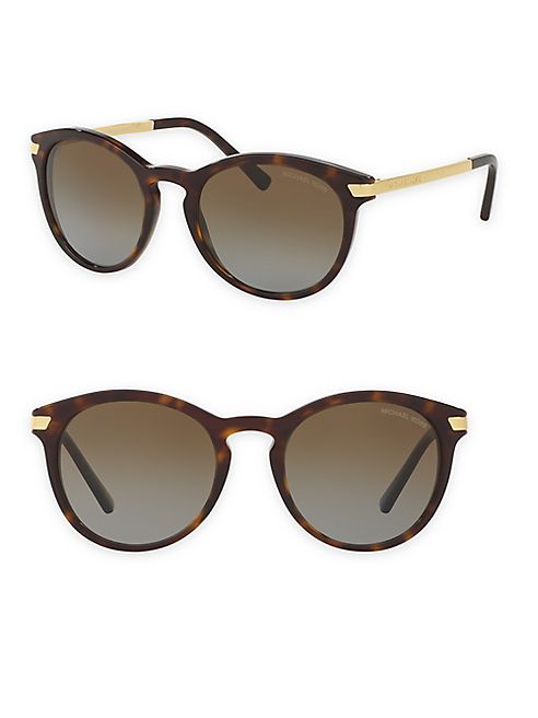 Michael Kors - Adriana III Speckled Round Sunglasses