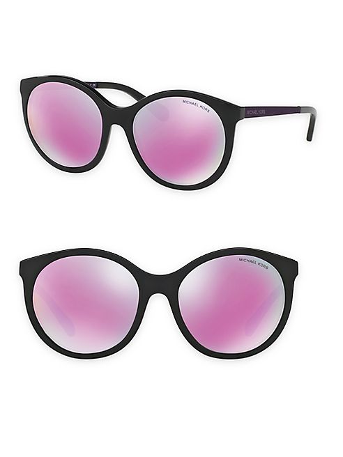 Michael Kors - 55MM Island Tropics Round Sunglasses