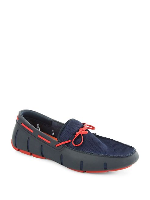 Swims - Braided Lace Loafers