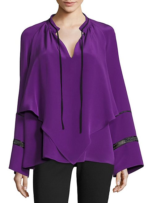 Derek Lam - Silk Handkerchief Blouse