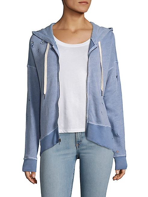 n:Philanthropy - Hendrix Distressed Hooded Sweatshirt