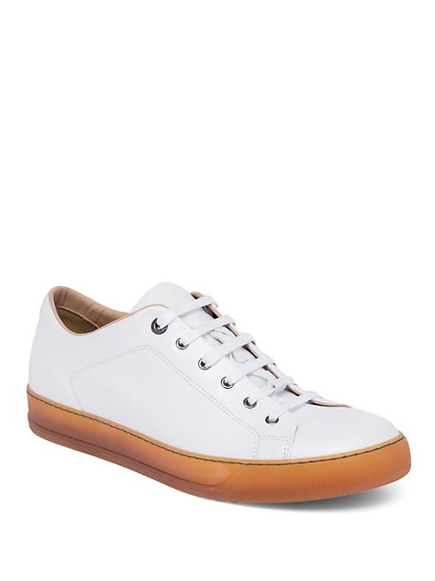 Lanvin - Leather Low Top Sneakers