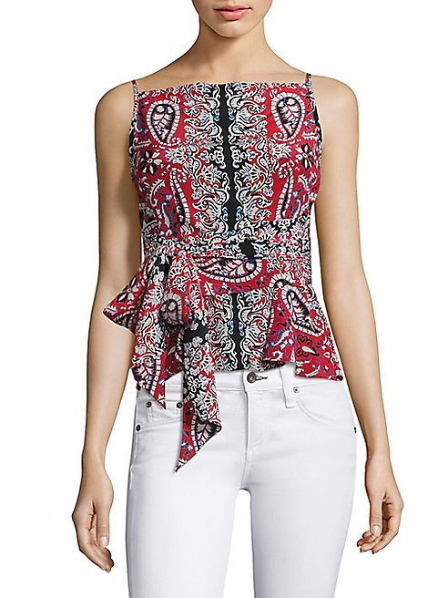 Nanette Lepore - Anchors Away Silk Top