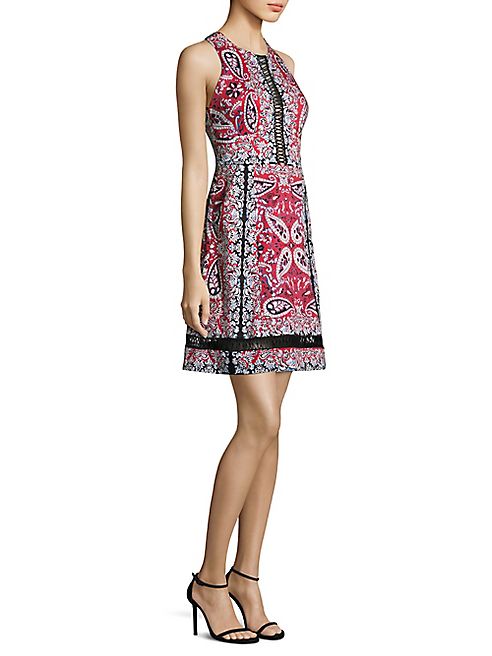 Nanette Lepore - Overboard Paisley-Print Dress