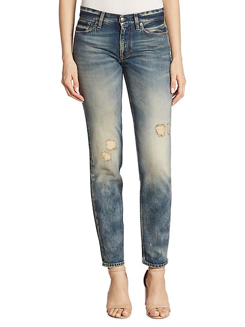 Ralph Lauren Collection - Iconic 320 Distressed Boyfriend Jeans