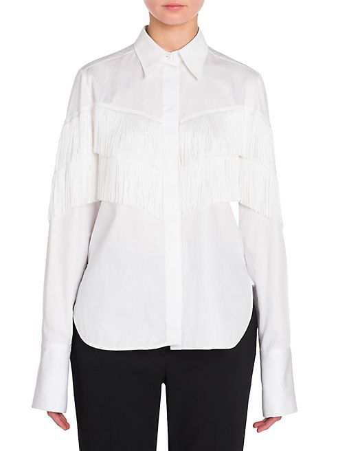 Stella McCartney - Alina Fringe Shirt