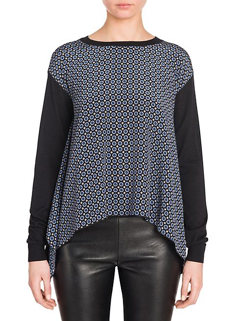 Stella McCartney - Wool Mosaic-Print Sweater