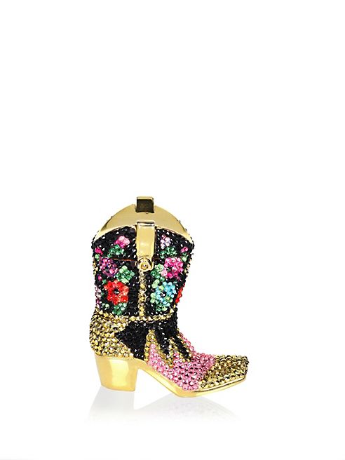 Judith Leiber - Cowboy Boot Pill Box