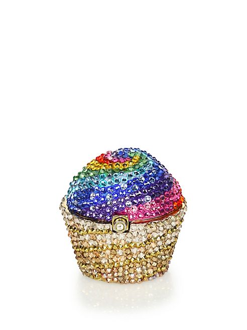 Judith Leiber - Rainbow Cupcake Pillbox