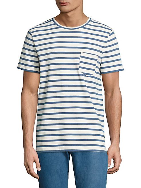 A.P.C. - Cotton Striped Tee