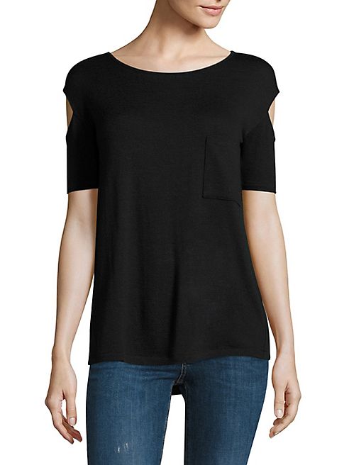 rag & bone/JEAN - Island Cold-Shoulder Tee