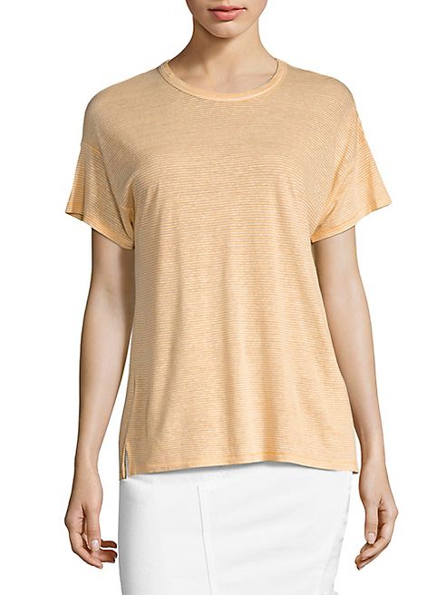 rag & bone/JEAN - Ryder Linen-Blend Tee