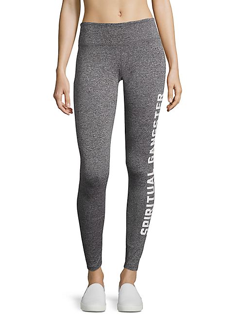 Spiritual Gangster - Collegiate Logo Leggings