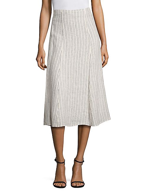 Theory - Zimri Striped Skirt