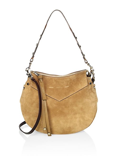 Jimmy Choo - Artie Suede Shoulder Bag