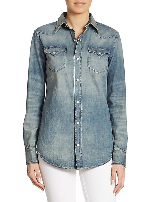 Ralph Lauren Collection - Iconic Denim Western Shirt