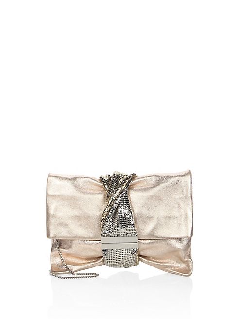 Jimmy Choo - Chandra Metallic Ballet Clutch