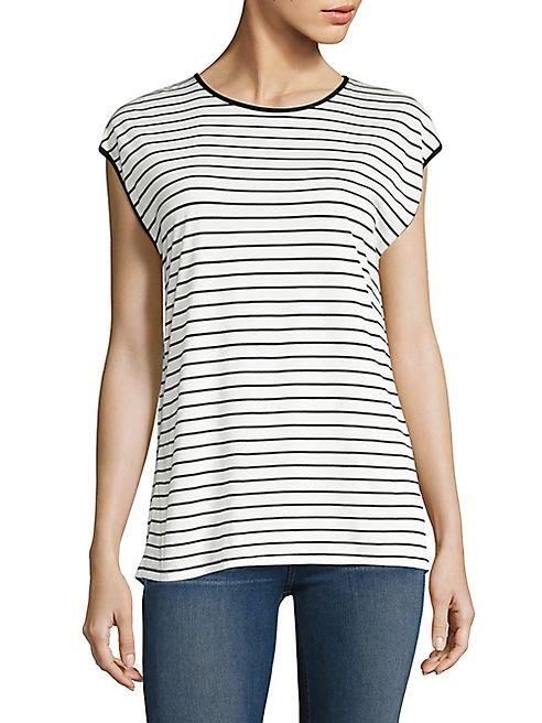 Rag & Bone - Toni Striped Cotton Tee