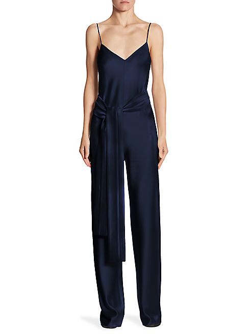 Galvan - Slouchy V-neck Jumpsuit