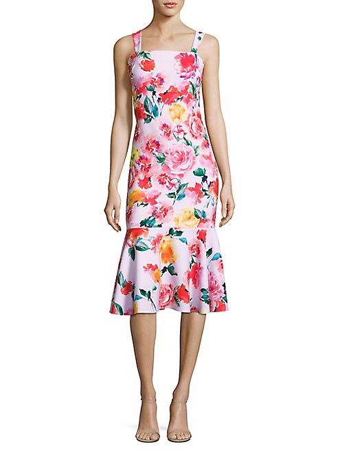 Laundry by Shelli Segal - Floral-Print Trumpet Dress