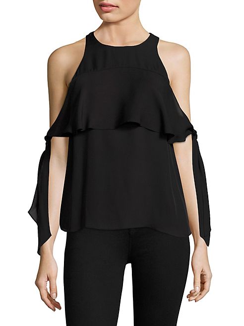 Ramy Brook - Penelope Silk Knotted Top