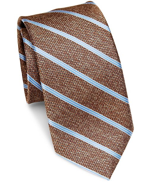 Saks Fifth Avenue Collection - Twill Double Silk Tie