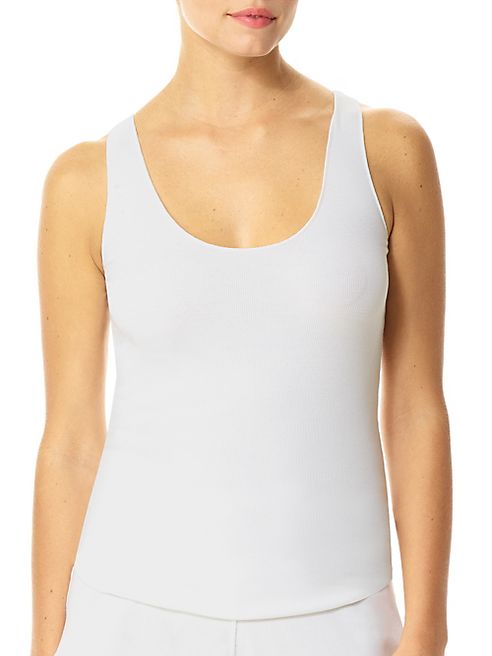 Commando - Rib-Knit Stretch-Cotton Tank Top